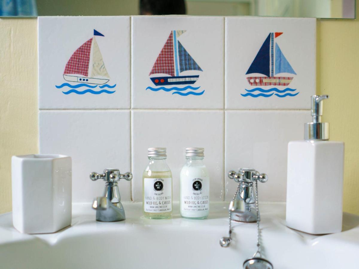 Pass The Keys Modern 2 Bed Flat Overlooking Aberaeron Harbour Exteriér fotografie